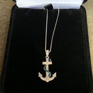 Kay jewelers anchor necklace.